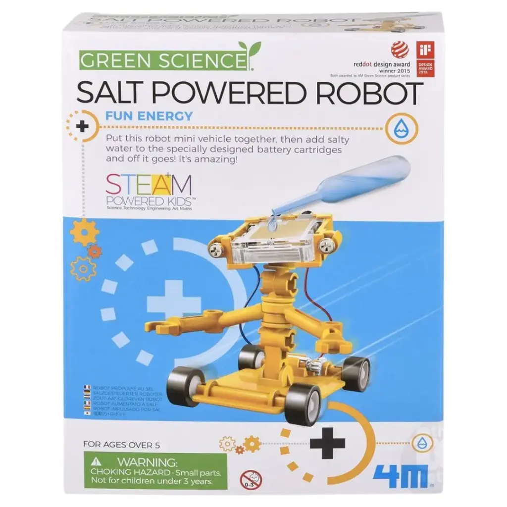 Green Science Salt-Powered Robot