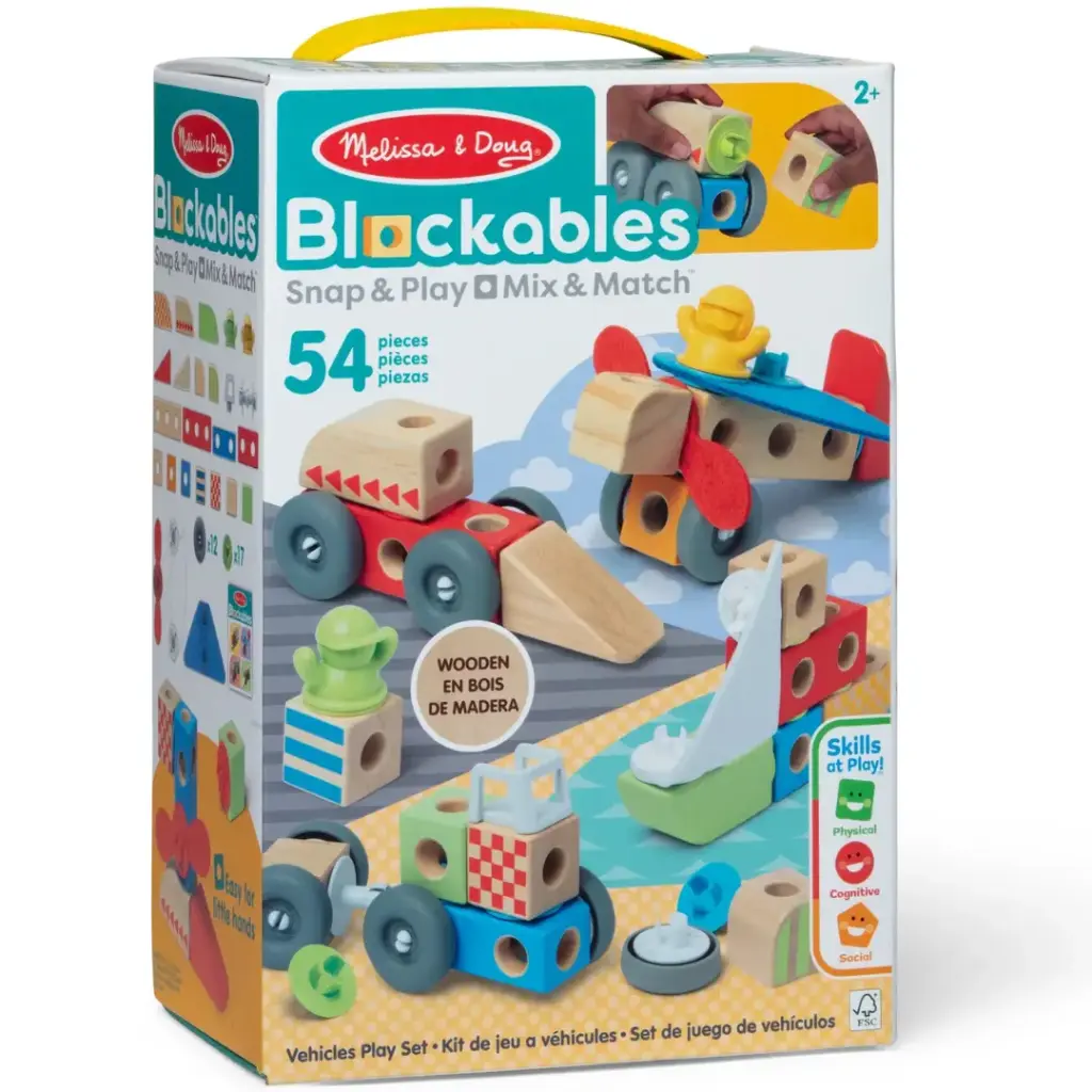 Blockables Vehicle Playset
