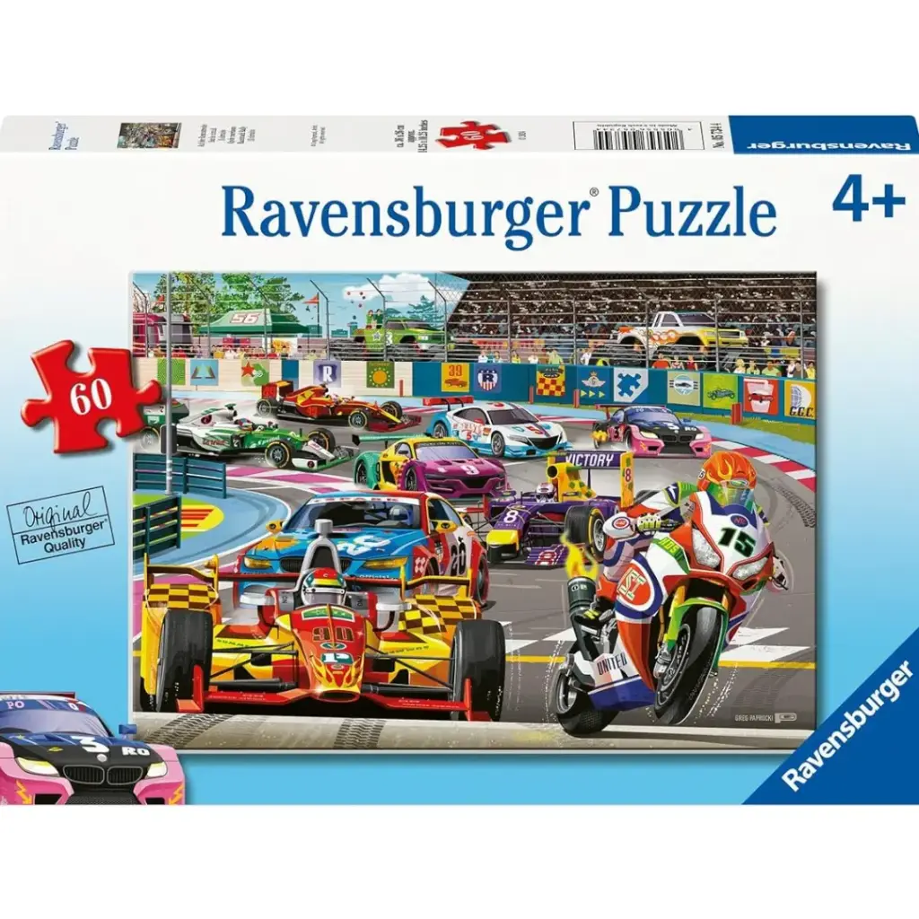 Racetrack Rally Puzzle 60pc