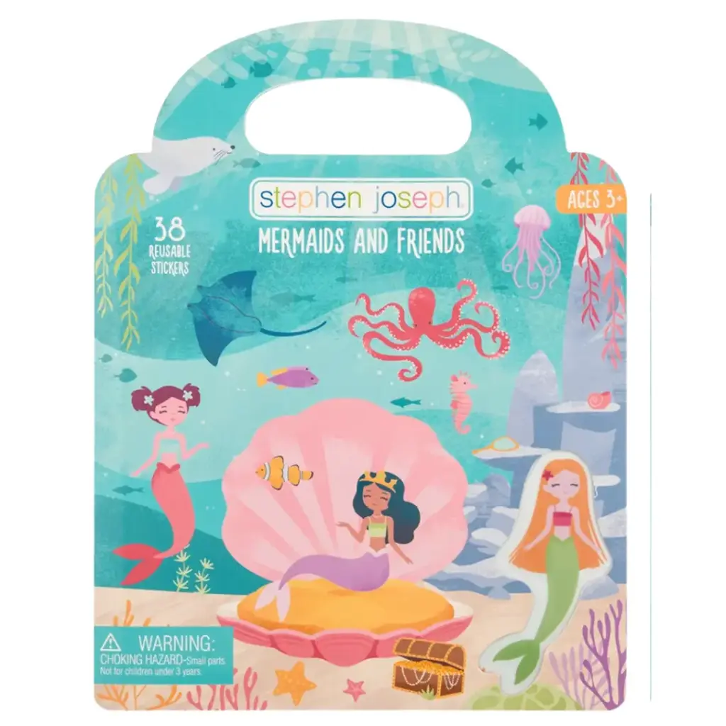 Reusable Sticker Book Mermaid
