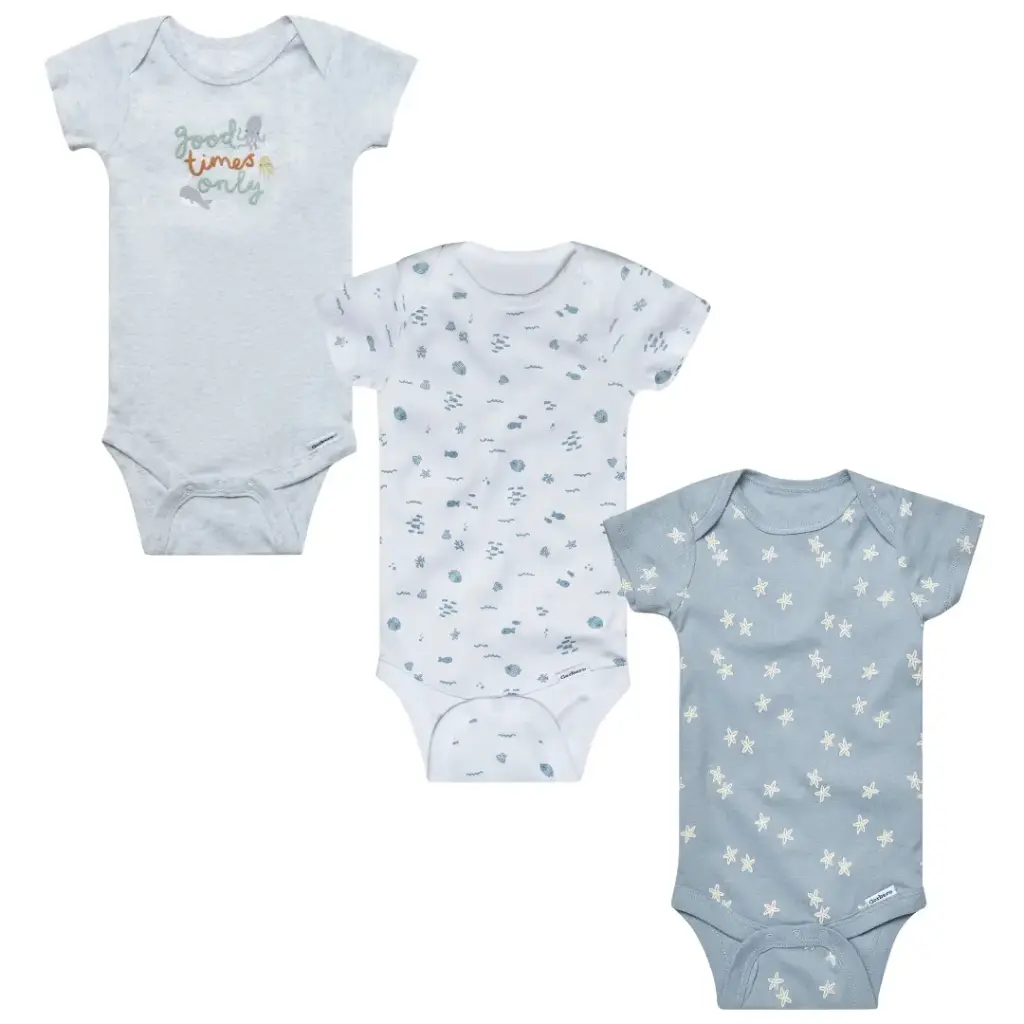 Gerber Onesies 3pk Good Times Only