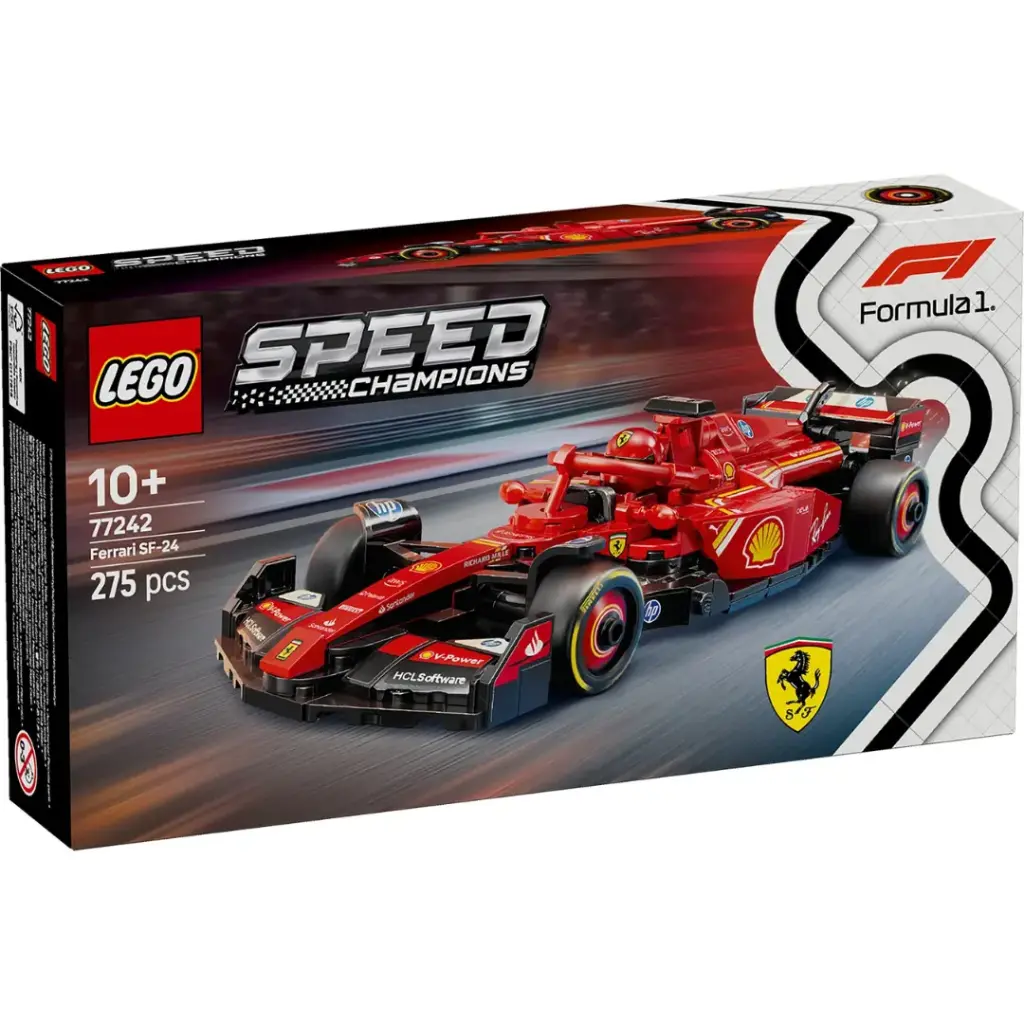 Lego Speed Champions Ferrari SF-24 F1 Race Car