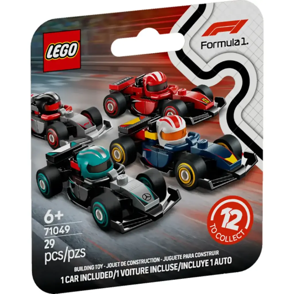 Lego F1 Collectible Race Cars