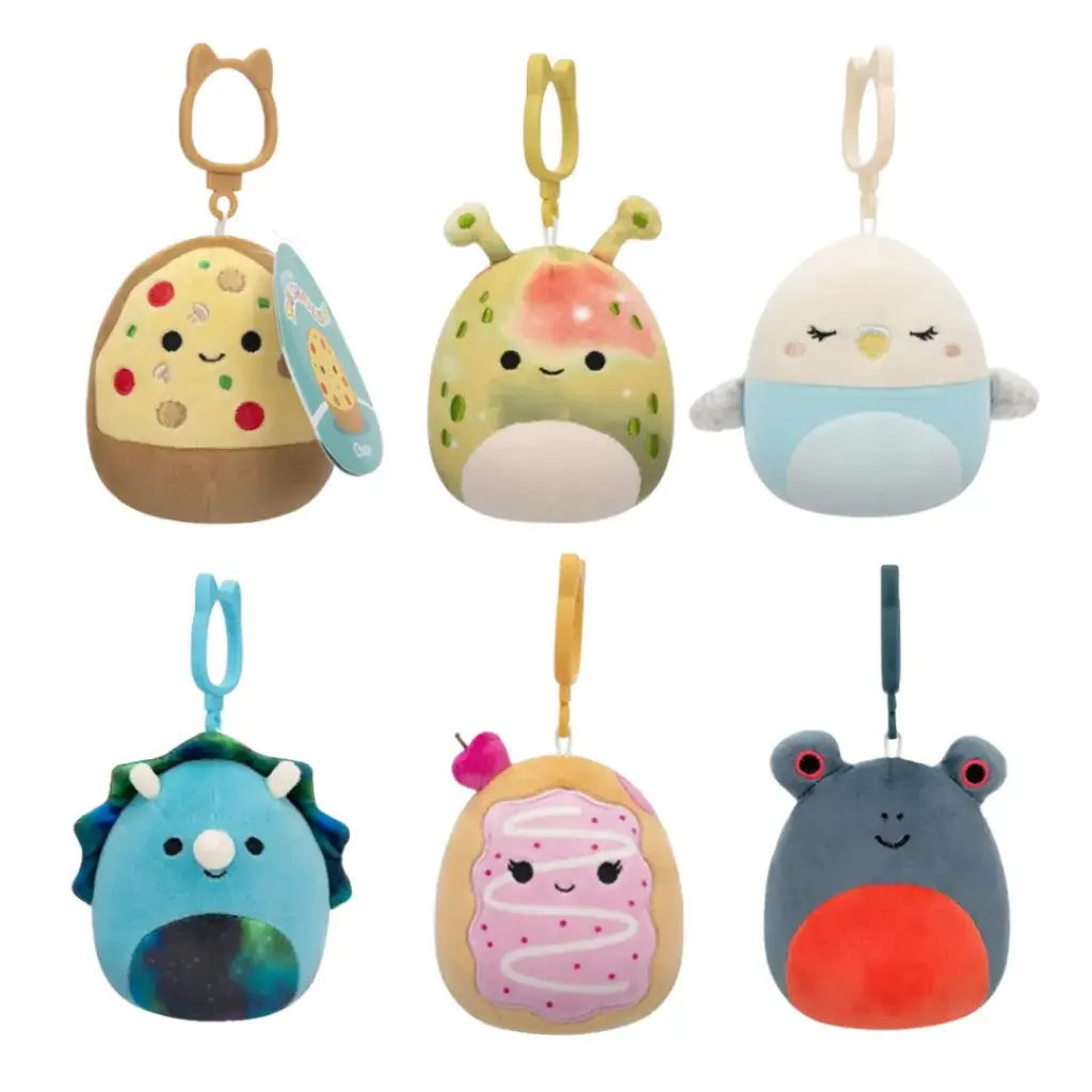 Squishmallow Mini Plush Clip 3.5 inch