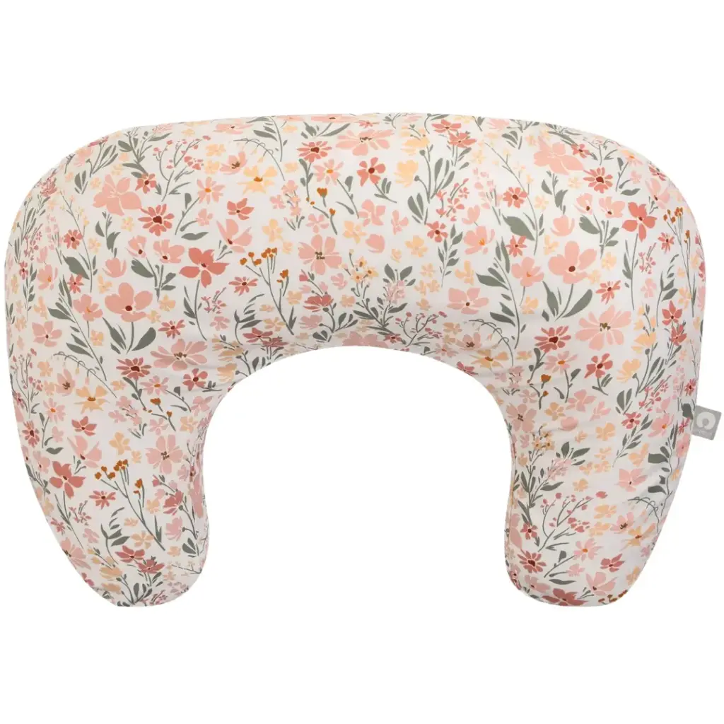 Boppy Nursing Pillow Pink Field Flowers