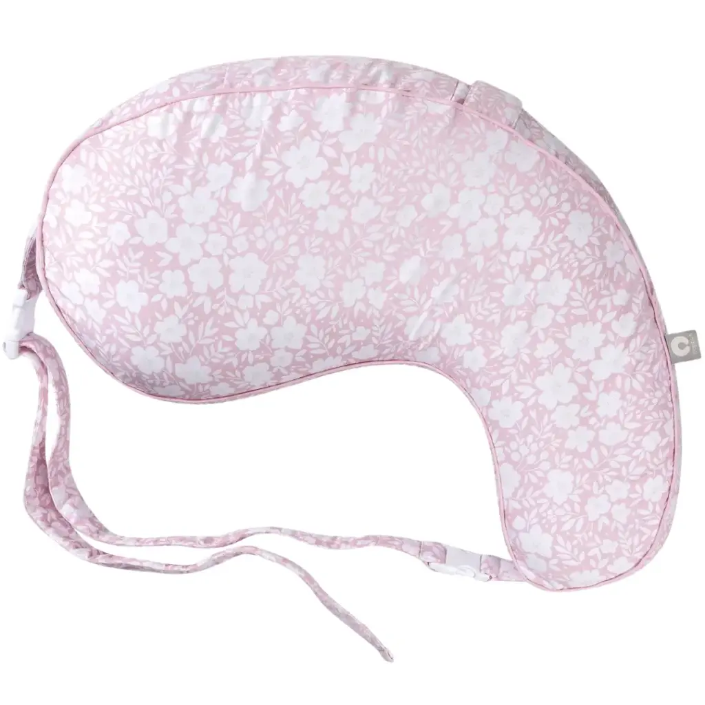 Boppy Uplift Belted Nursing Pillow Pink Frost Floral