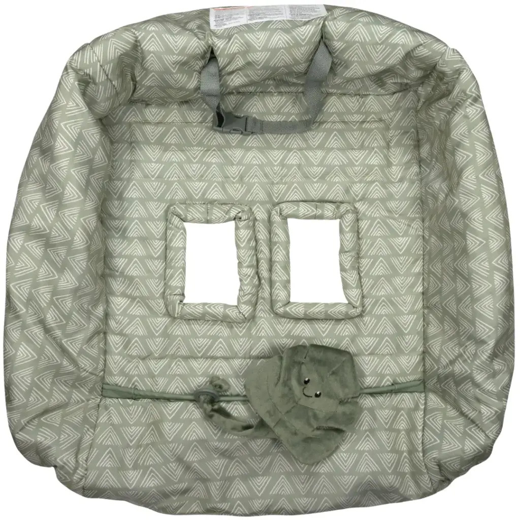 Boppy Shopping Cart Cover Green Leaf