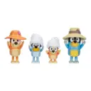 Bluey Figure 4pk Assorted