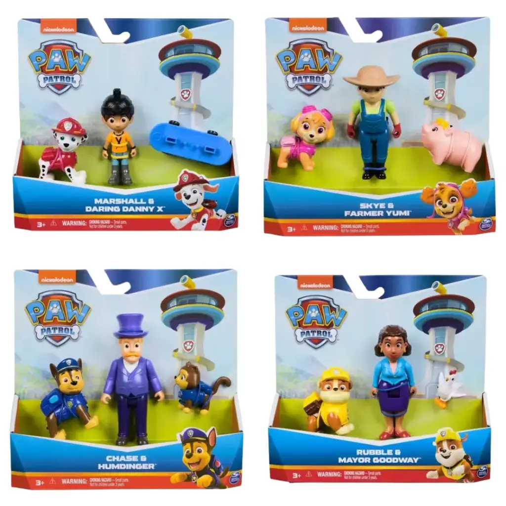 Paw Patrol Pup with Hero Assorted