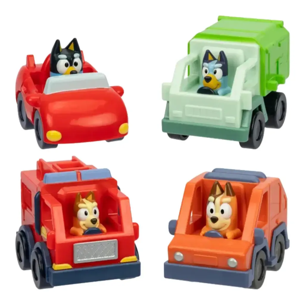 Bluey Mini Racers Assorted