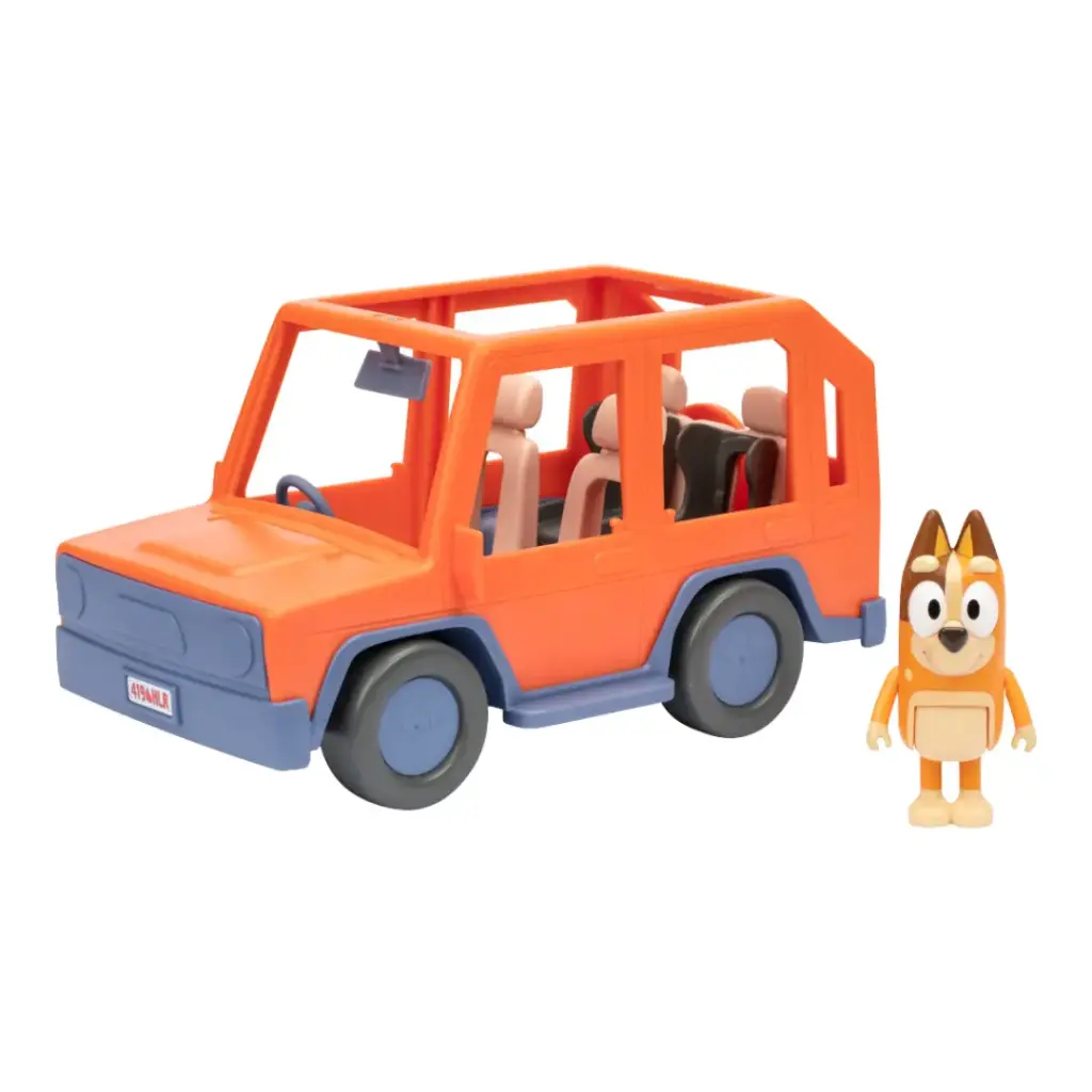 Bluey Heeler Family Road Trip Vehicle