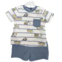 Tank & Short Toddler Set 3pc Built Tough
