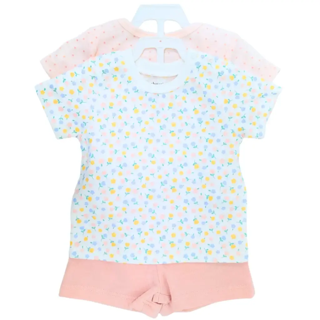 Bodysuit & Short 3pc Toddler Daisy Dream