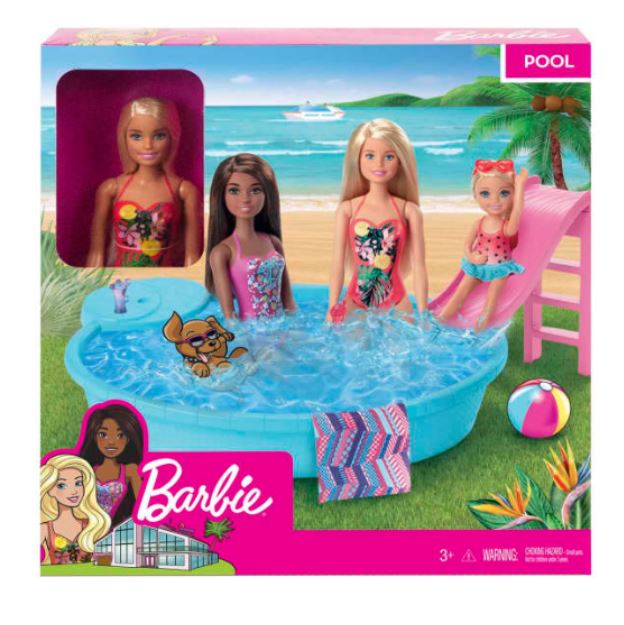 Barbie Pool Playset w/ Doll