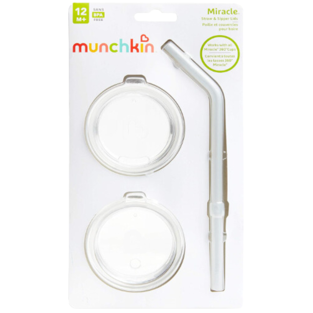 Munchkin Miracle 360 Big Kid Straw & Sipper Cup Lids