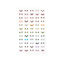 Itsy Bitsy Stickers - Cute Expressions