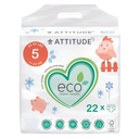 Attitude Baby Diapers Size 5 22 ct