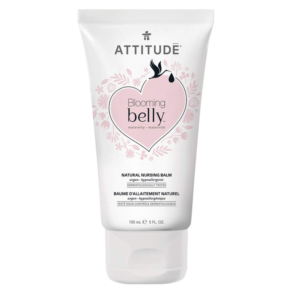 Attitude Blooming Belly Nipple Cream Argan 5 oz