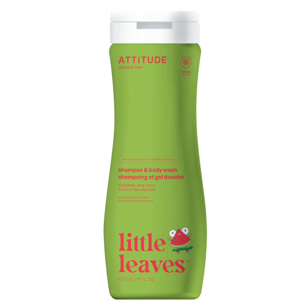 Attitude Little Leaves 2-in-1 Shampoo Watermelon & Coco 16 oz