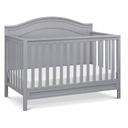 Charlie 4-in-1 Convertible Crib Grey