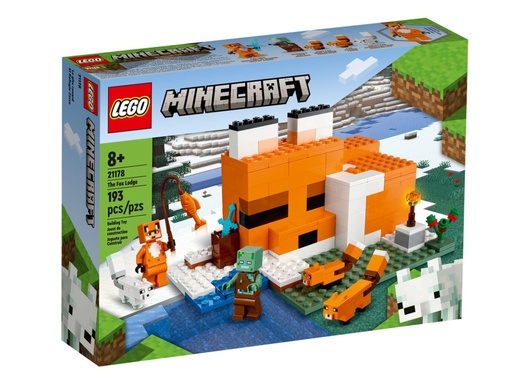 [166609-BB] Lego Minecraft The Fox Lodge