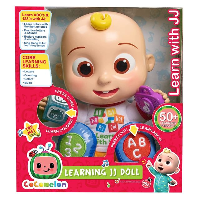 Cocomelon Learning JJ Doll (Spanish Version)