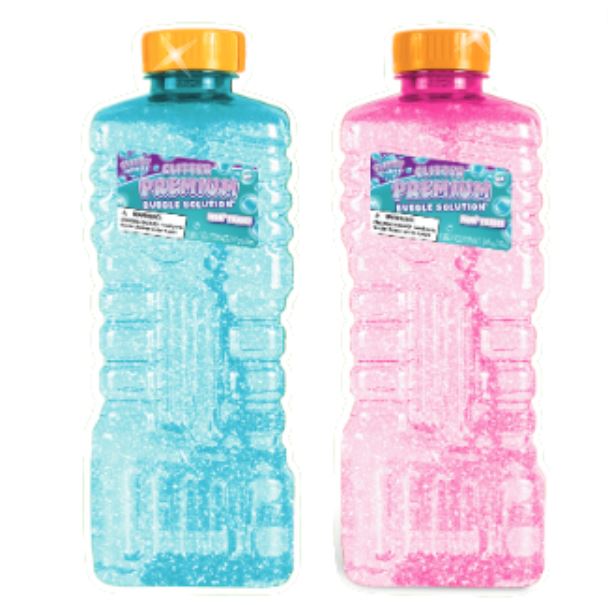 Glitter Bubble Solution - 24 oz Bottle