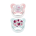 Dr. Brown's Prevent Pacifier 0-6m Pink