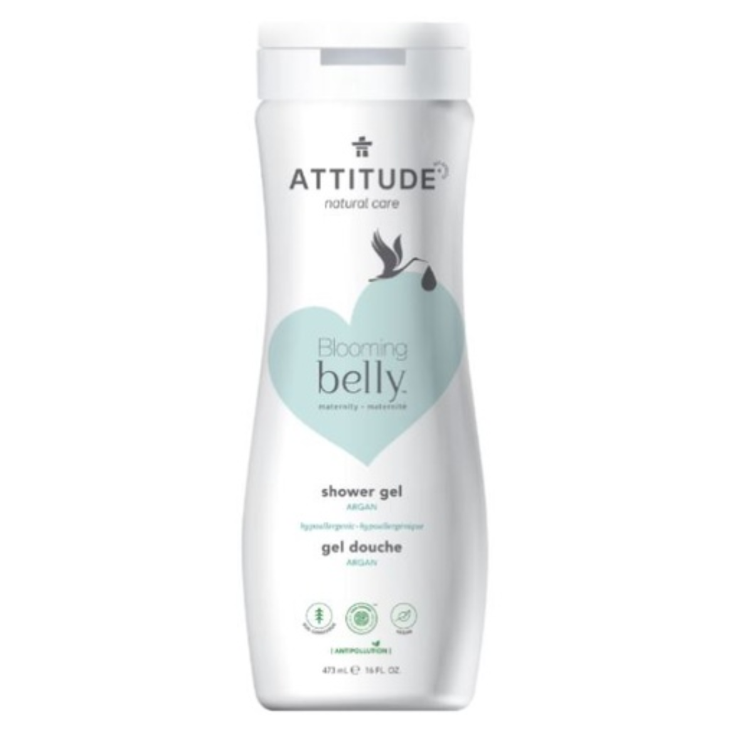 Attitude Blooming Belly Body Wash Natural Argan 473 ml