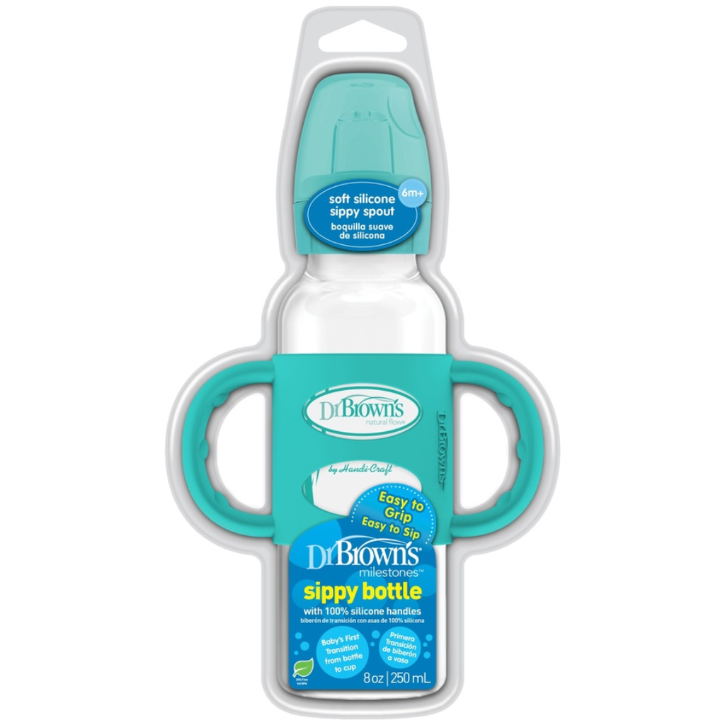 Dr. Brown's Sippy Bottle Turquoise 8oz