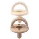 Sweetie Soother 2pk - Toast & Buttercream Braid