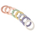 Ritzy Rings Linking Ring Set - Pastel Rainbow