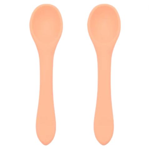 Stage One Silicone Spoon Set Guava