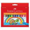 Faber Castell Broadline Jumbo Markers 12ct