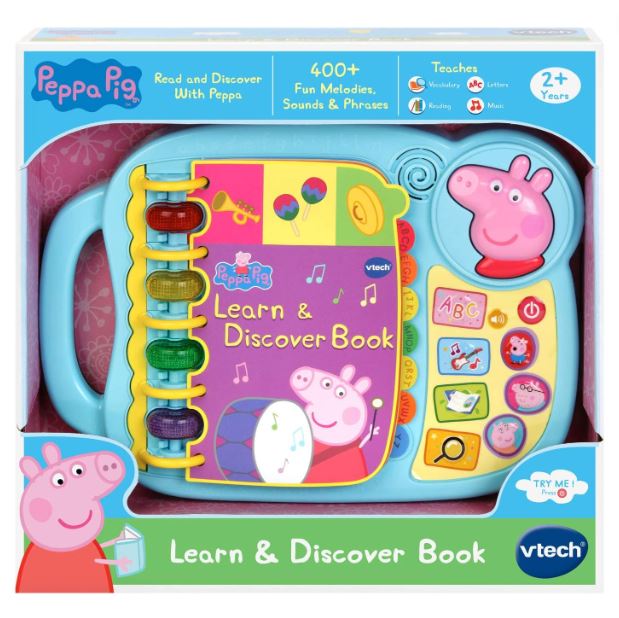 VTech Peppa Pig Learn& Discover Book
