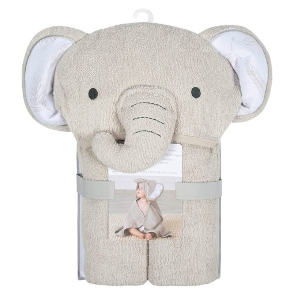 Character Hooded Towel Elephant