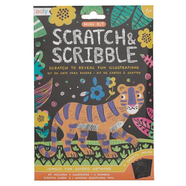 Mini Scratch & Scribble - Jungle Fun