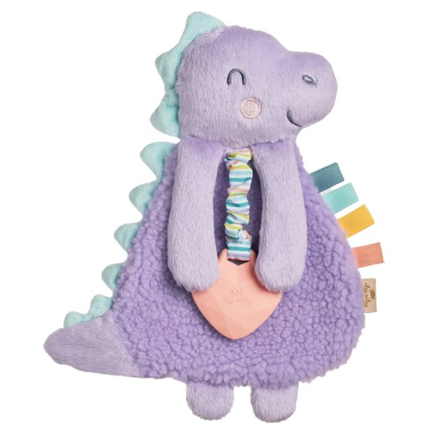 Itzy Lovey Plush - Purple Dino