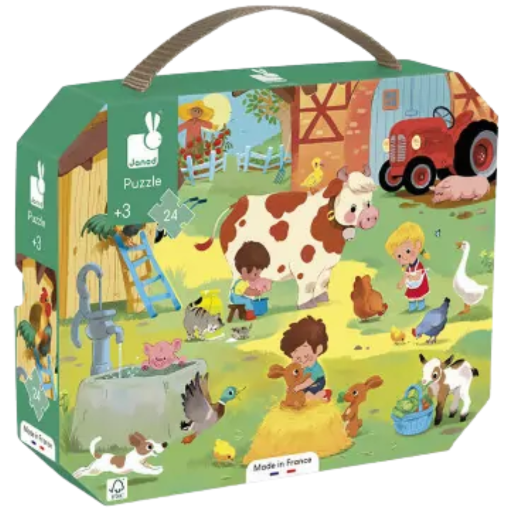 Day At The Farm Puzzle 24pc