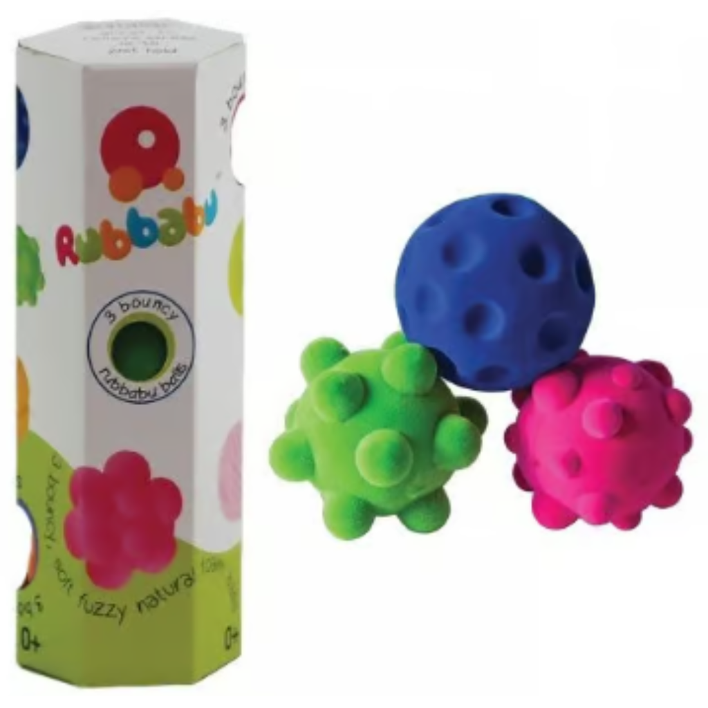 Rubbabu Small Fidget Balls 3pk