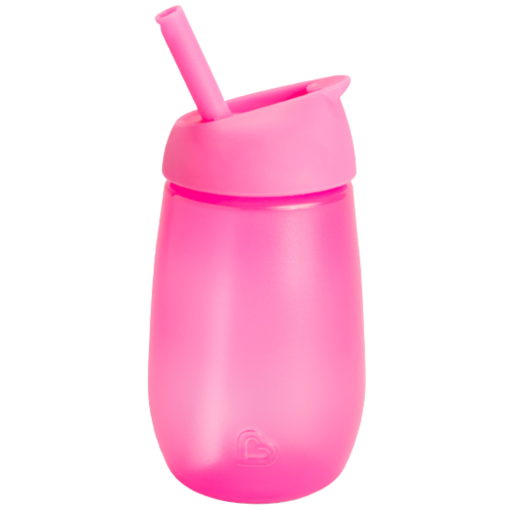 Munchkin Simple Clean Straw Cup Pink 10oz