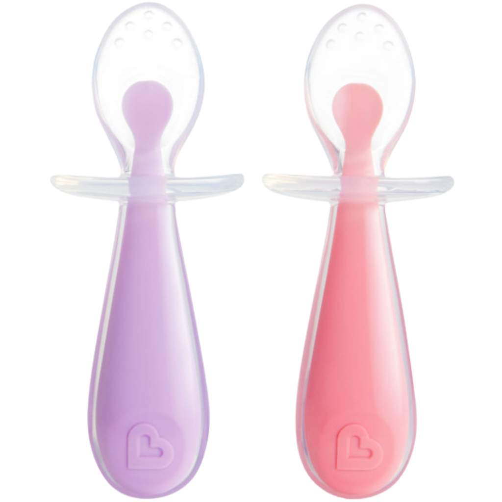 Munchkin Gentle Scoop Silicone Training Spoons 2pk