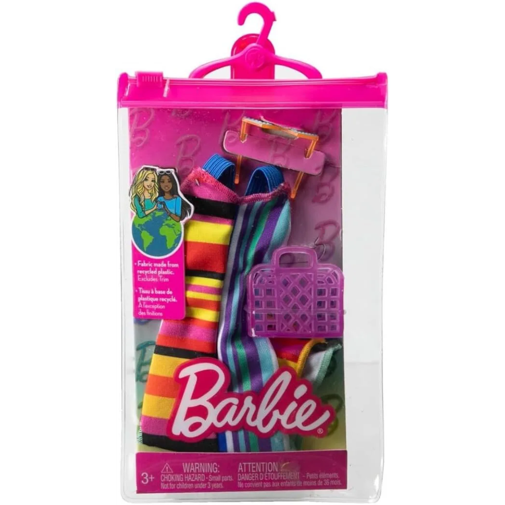 Barbie Complete Look Stripe Dress