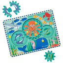 Underwater Wooden Gear Puzzle