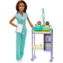 Barbie Baby Doctor Doll Playset Brunette