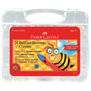 Faber Castell Brilliant Bee Crayons 24ct