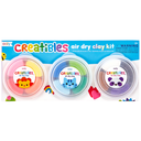 Creatibles D.I.Y. Air-Dry Clay Kit 15pc