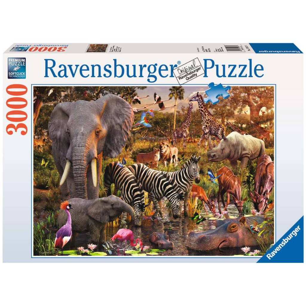 African Animal World  3000 pc Puzzle
