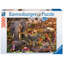 African Animal World  3000 pc Puzzle
