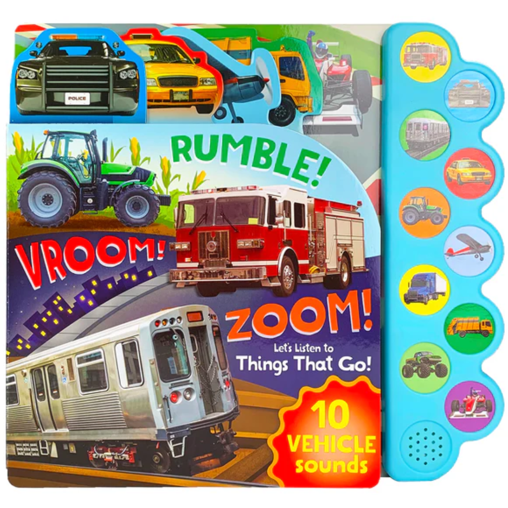 Rumble! Vroom! Zoom! Sound Book